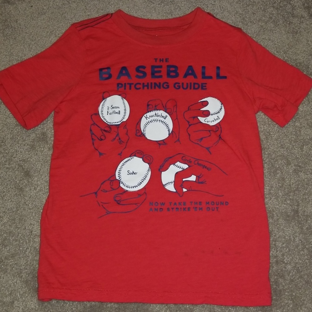 Red Baseball tshirt